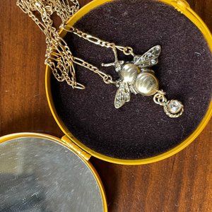 VSA Designs Virgins Saints & Angels Bee Mine pendant necklace- RARE